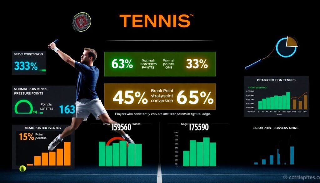Что такое брейк-пойнт в теннисе и как он влияет на исход гейма Что такое брейк-пойнт в теннисе - иллюстрация