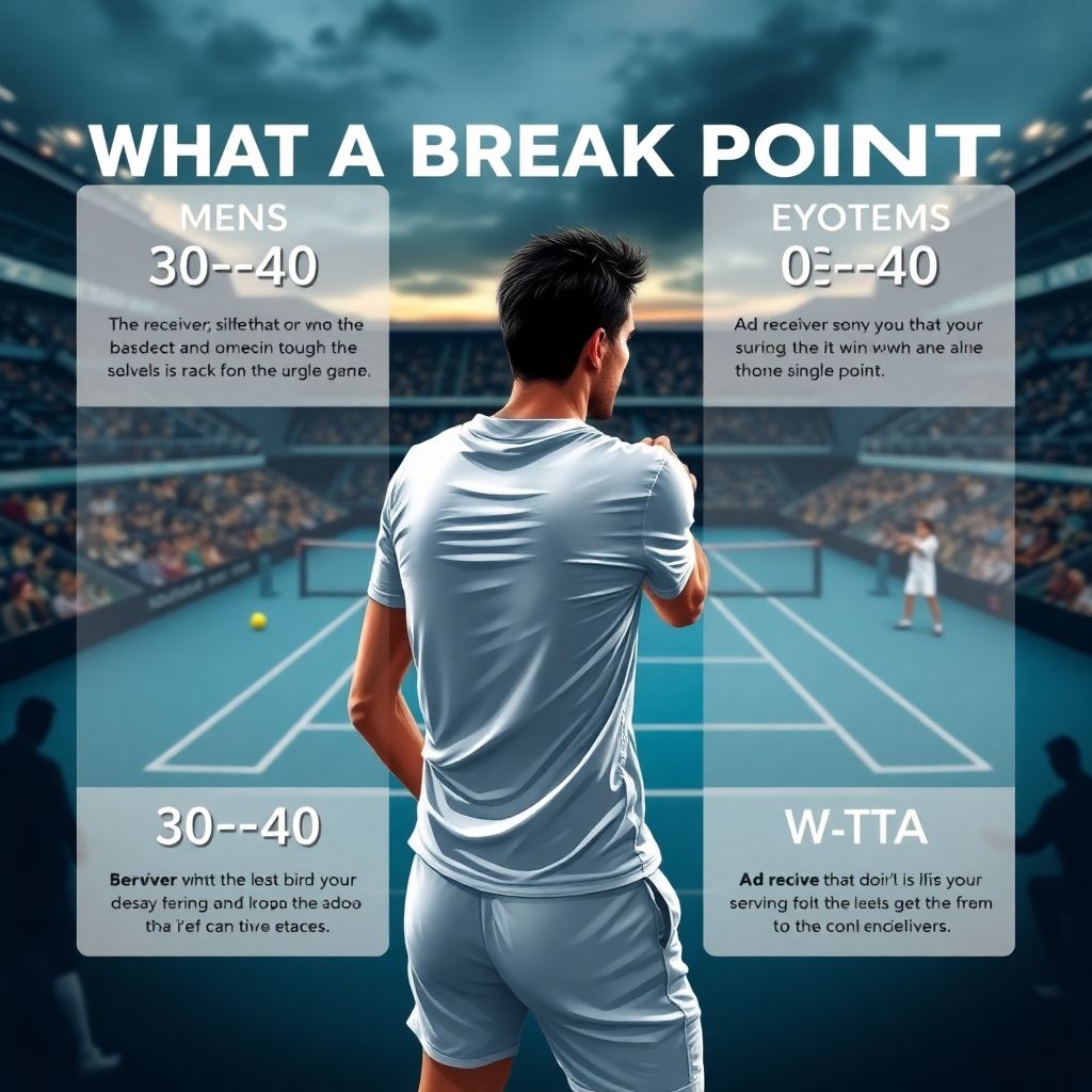 Что такое брейк пойнт в теннисе