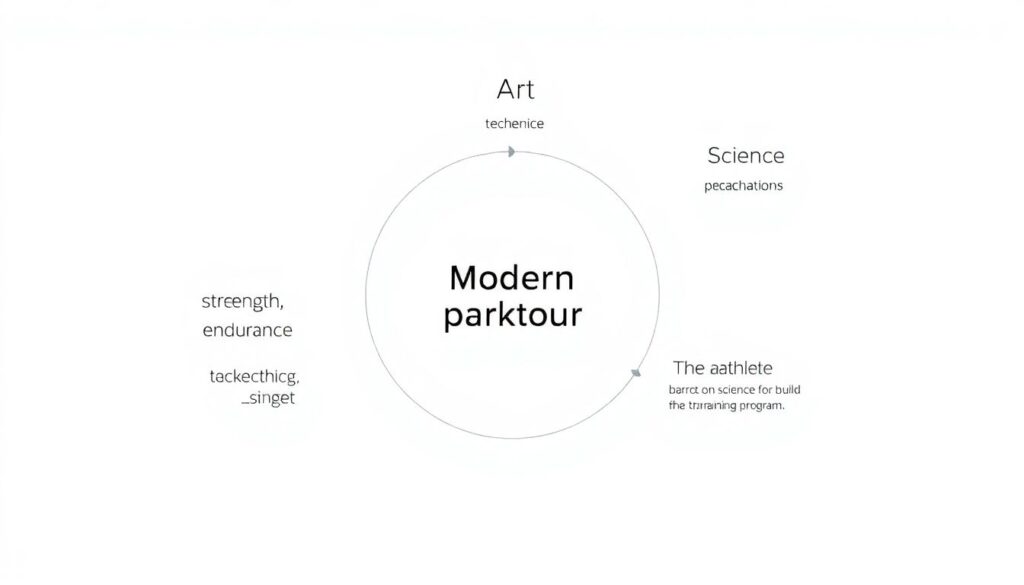 История возникновения паркура - иллюстрация