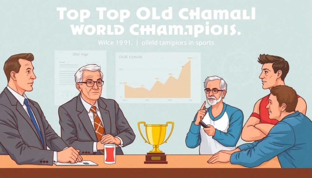 Топ самых возрастных чемпионов мира - иллюстрация