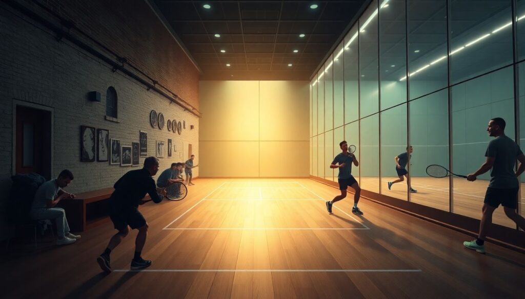 История возникновения сквоша: как появился и развивался этот вид спорта История возникновения сквоша - иллюстрация