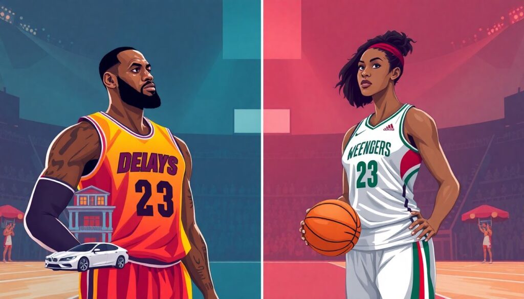 Зарплаты в женской НБА против мужской: почему такая пропасть в доходах Зарплаты в женской НБА против мужской: пропасть в доходах - иллюстрация