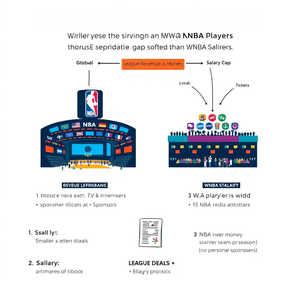 Зарплаты в женской НБА против мужской: почему такая пропасть в доходах Зарплаты в женской НБА против мужской: пропасть в доходах