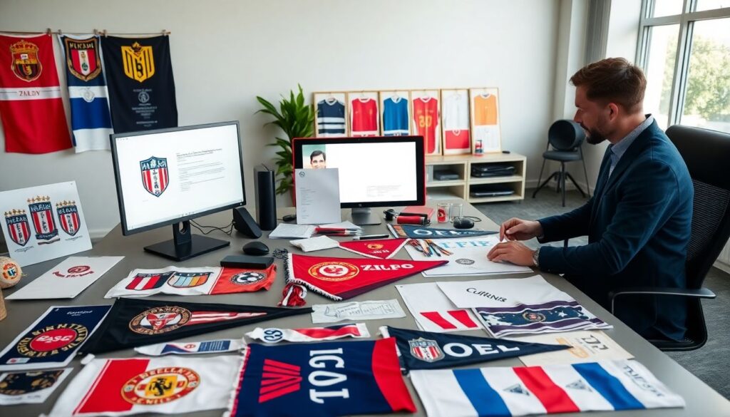 Почему футболисты обмениваются вымпелами - иллюстрация