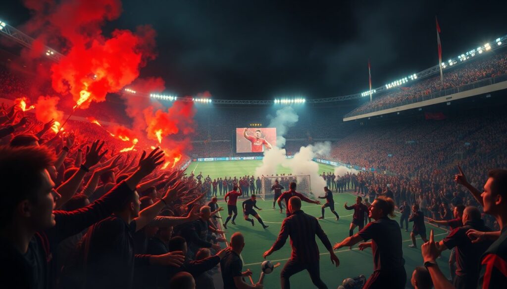 Почему футбольные фанаты дерутся: психология хулиганизма и агрессии Почему футбольные фанаты дерутся: психология хулиганизма - иллюстрация