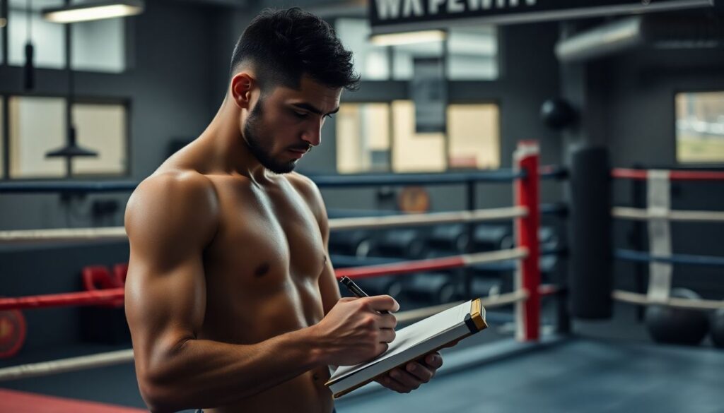 Влияние размера ринга на тактику боксера - иллюстрация