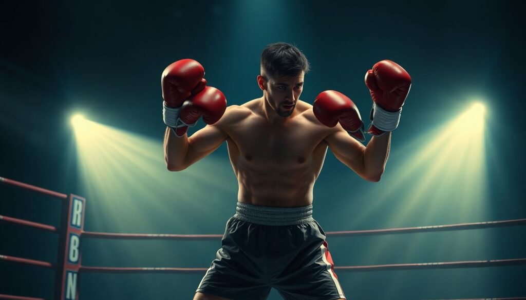 Влияние размера ринга на тактику боксера - иллюстрация