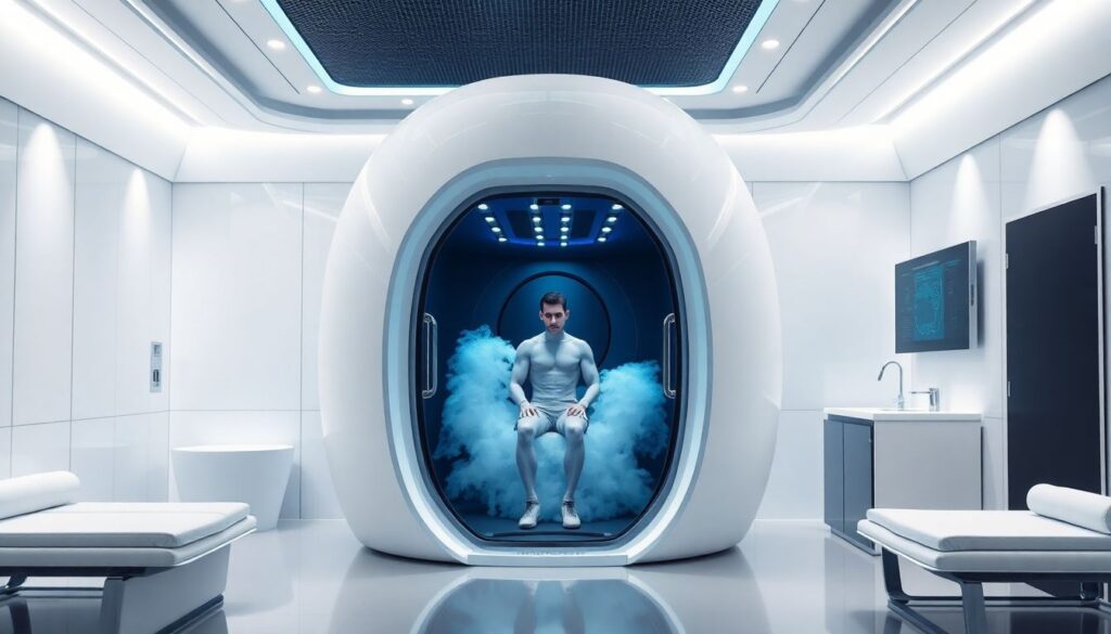 Почему футболисты используют криокамеры и как холодная терапия улучшает игру Почему футболисты используют криокамеры - иллюстрация