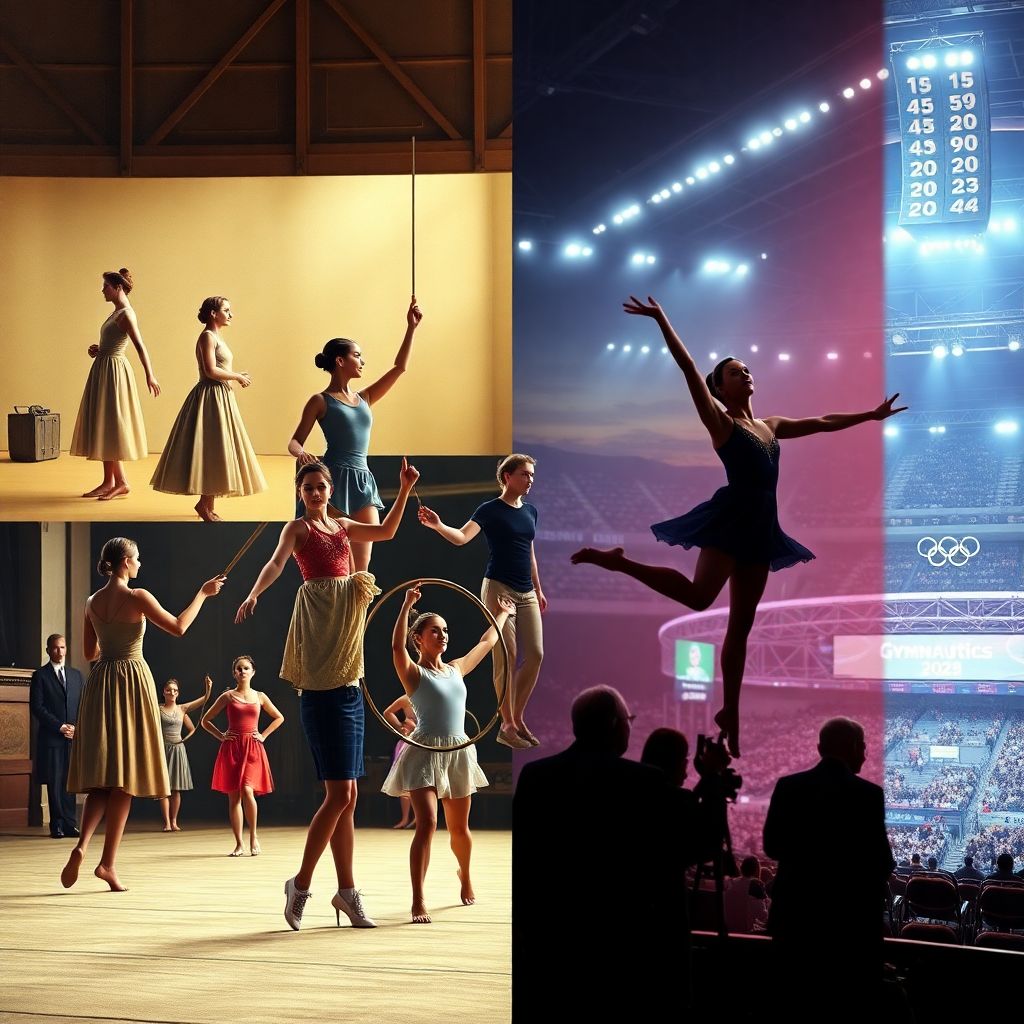 История возникновения художественной гимнастики