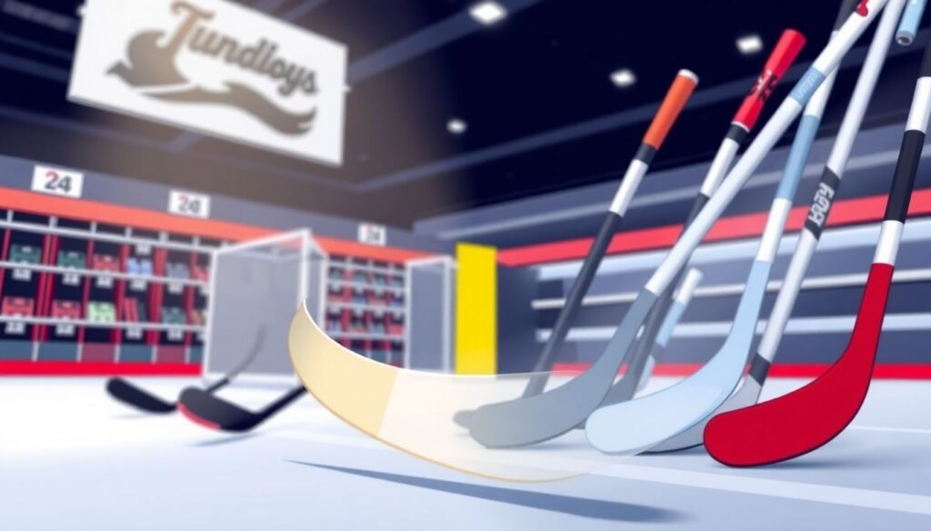 Как выбрать клюшку для хоккея - иллюстрация