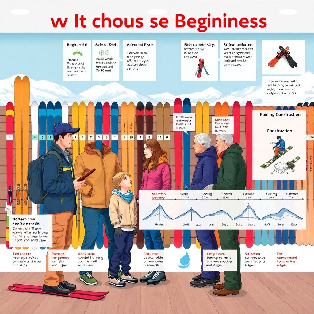 Как выбрать лыжи для начинающего