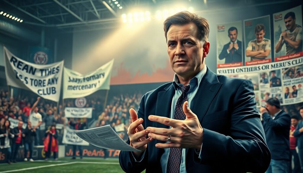 Роль агента Мино Райолы в мировом футболе: исторический экскурс Роль агента Мино Райолы в мировом футболе (исторический экскурс) - иллюстрация