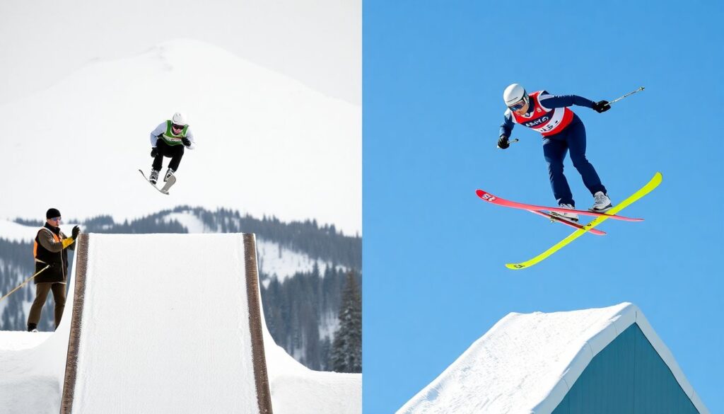 История возникновения прыжков с трамплина: как зародился этот вид спорта История возникновения прыжков с трамплина - иллюстрация