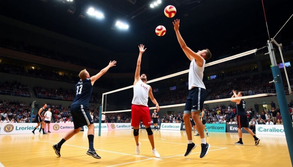 Топ самых высоких волейболистов - иллюстрация