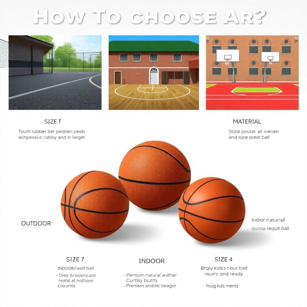 Как выбрать баскетбольный мяч: советы по размеру, материалу и типу покрытия Как выбрать баскетбольный мяч