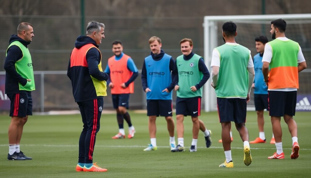 Почему футболисты носят манишки - иллюстрация