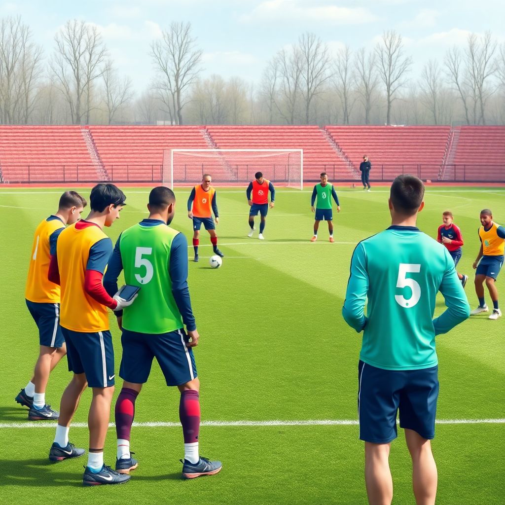 Почему футболисты носят манишки