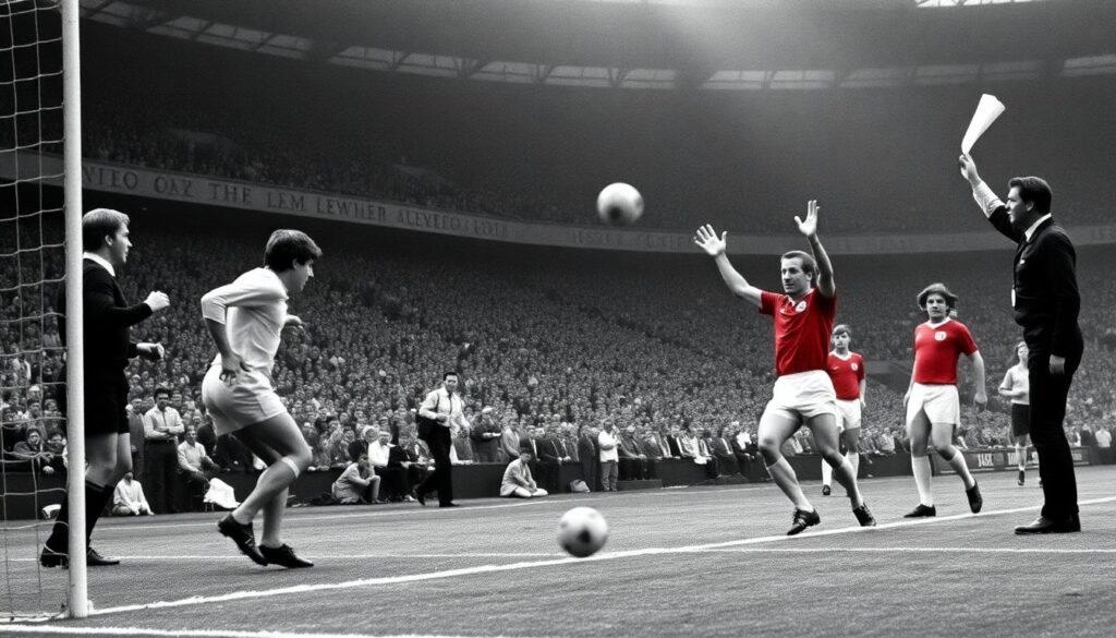 Топ самых скандальных матчей ЧМ по футболу: главные судейские ошибки и драмы Топ самых скандальных матчей ЧМ по футболу - иллюстрация