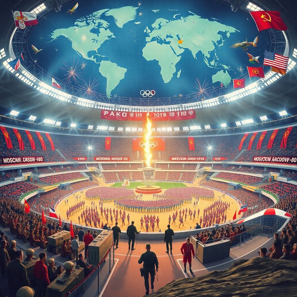 Влияние геополитики на Олимпиаду 1980