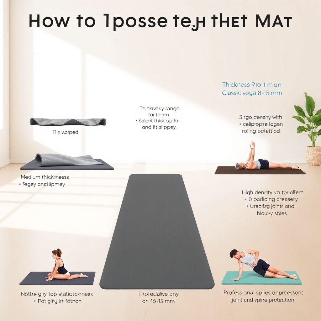 Как выбрать коврик для пилатеса: советы по размеру, материалу и толщине Как выбрать коврик для пилатеса