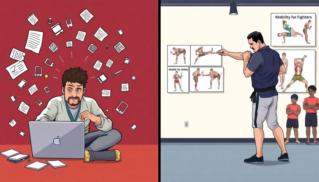 Влияние растяжки на силу удара - иллюстрация