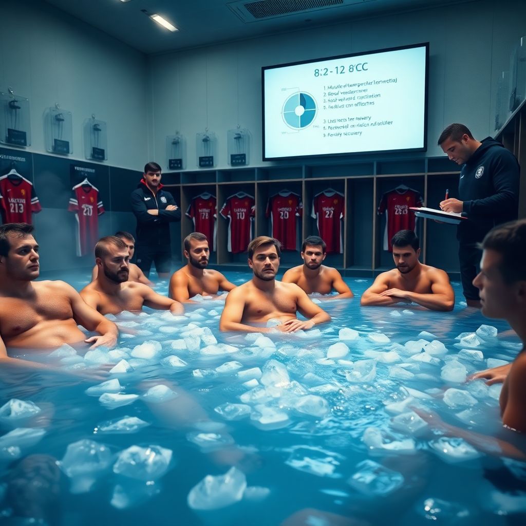 Почему футболисты используют ледяные ванны