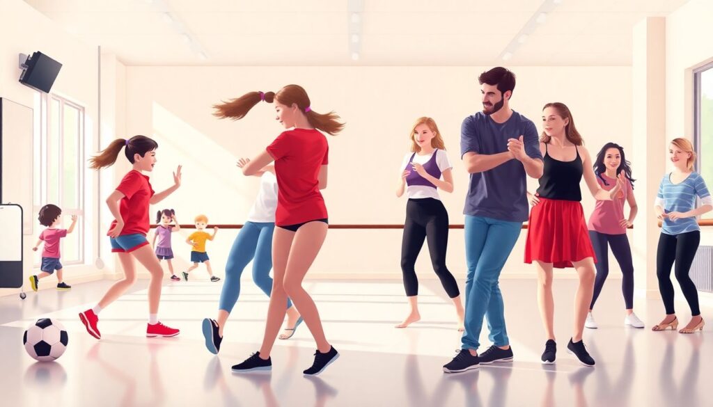 Влияние танцев на координацию в футболе - иллюстрация