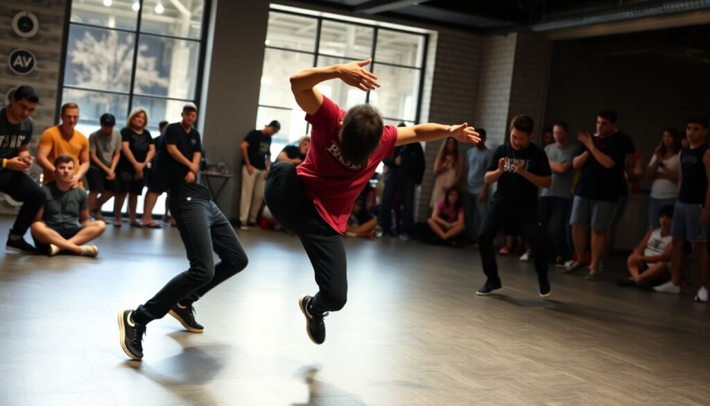 Что такое батл в брейк-дансе - иллюстрация