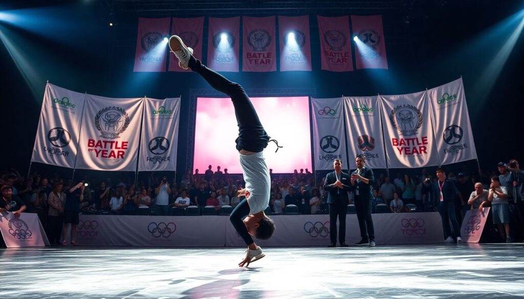 История возникновения брейк-данса как олимпийского вида - иллюстрация