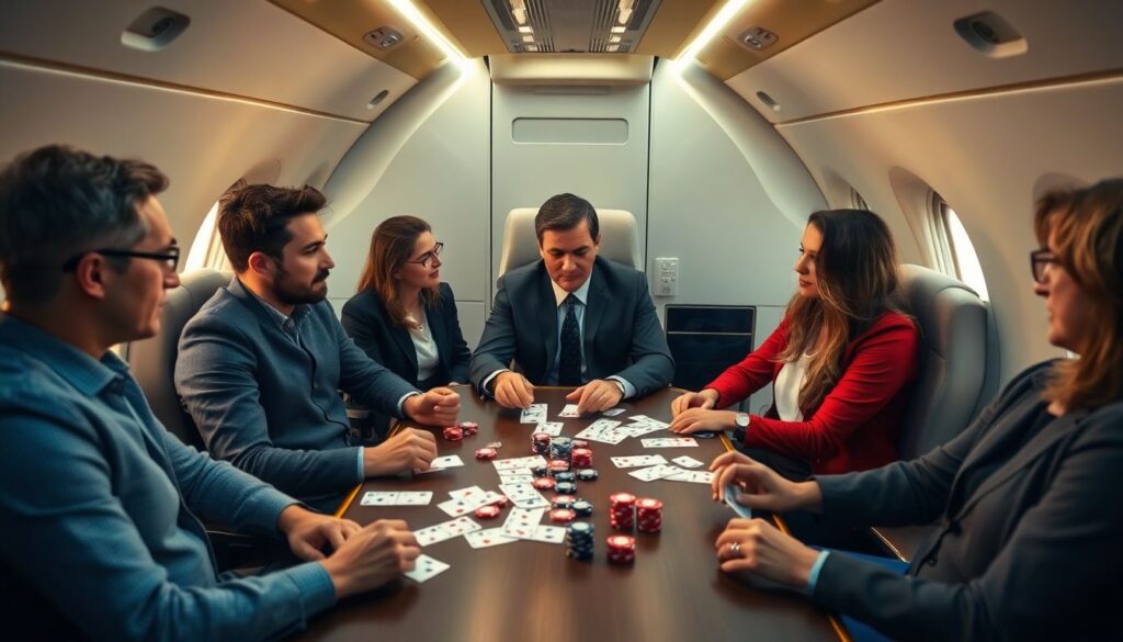 Почему футболисты играют в карты в самолете - иллюстрация