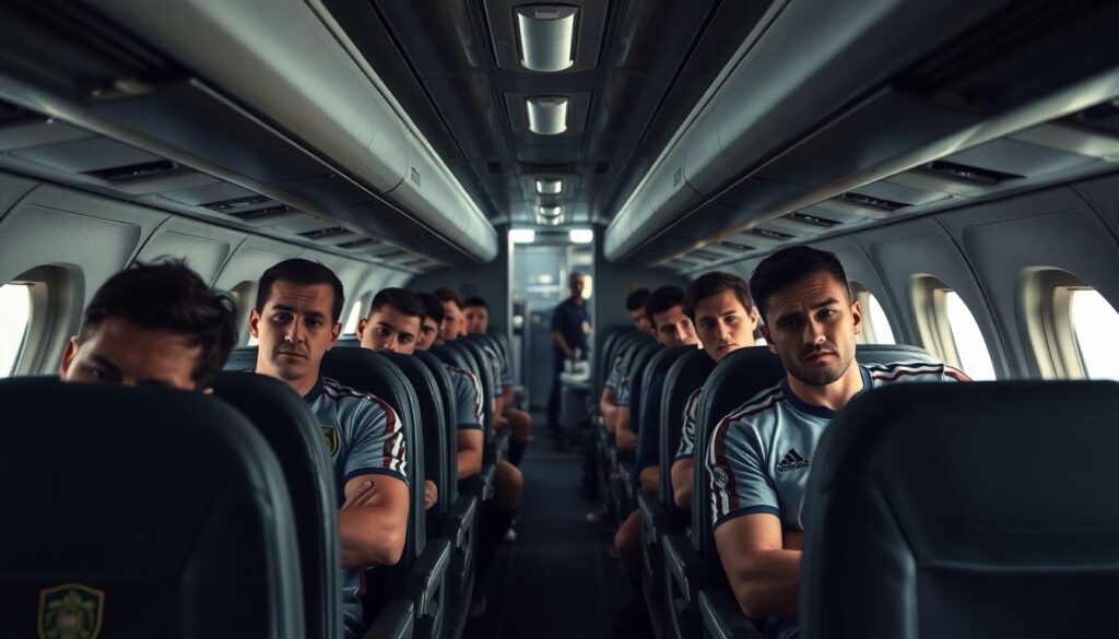 Почему футболисты играют в карты в самолете - иллюстрация