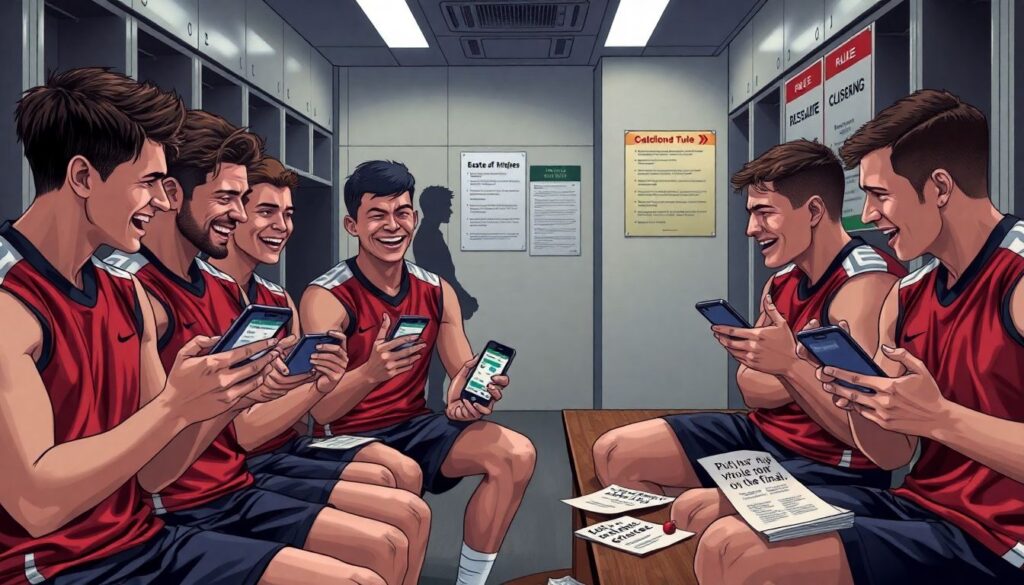 Влияние лудомании на карьеру атлета - иллюстрация