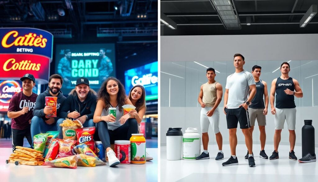 Почему футболисты рекламируют чипсы и газировку и как это влияет на болельщиков Почему футболисты рекламируют чипсы и газировку - иллюстрация