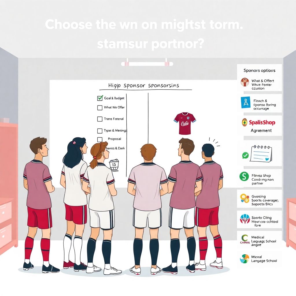 Как выбрать спонсора для любительской команды и выгодно представить свой проект Как выбрать спонсора для любительской команды