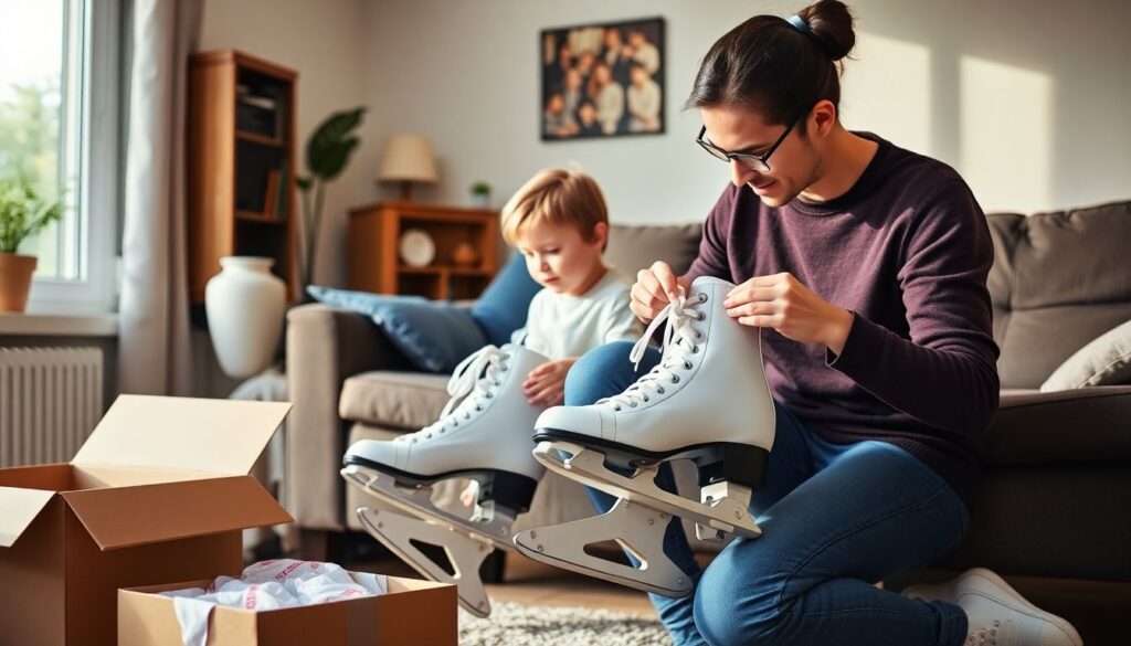 Как правильно шнуровать коньки для удобства и безопасности катания Как правильно шнуровать коньки - иллюстрация