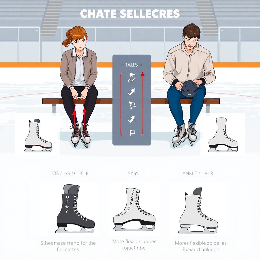 Как правильно шнуровать коньки для удобства и безопасности катания Как правильно шнуровать коньки