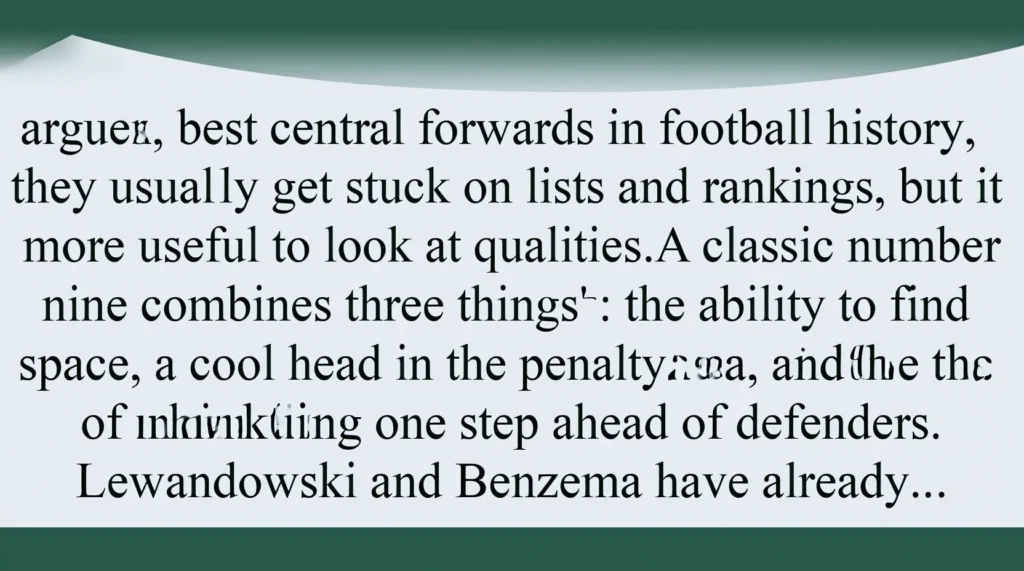 Символ центрального нападающего: кто прославил номер 9 в футболе своими голами. - иллюстрация
