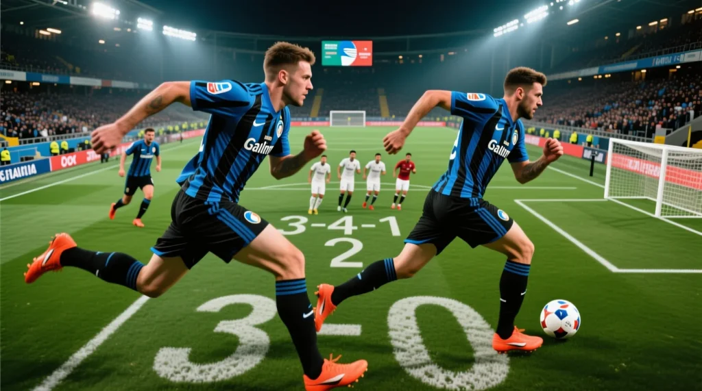 Особенности тактического амплуа: как действует современный латераль футбол сегодня. - иллюстрация