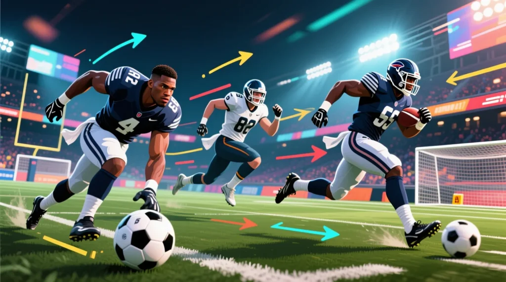 Особенности тактического амплуа: как действует современный латераль футбол сегодня. - иллюстрация