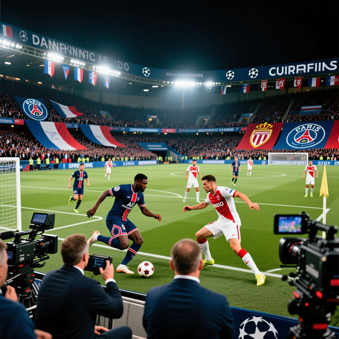 ПСЖ – Монако в стыковом раунде плей офф Лиги чемпионов за выход в 1/8