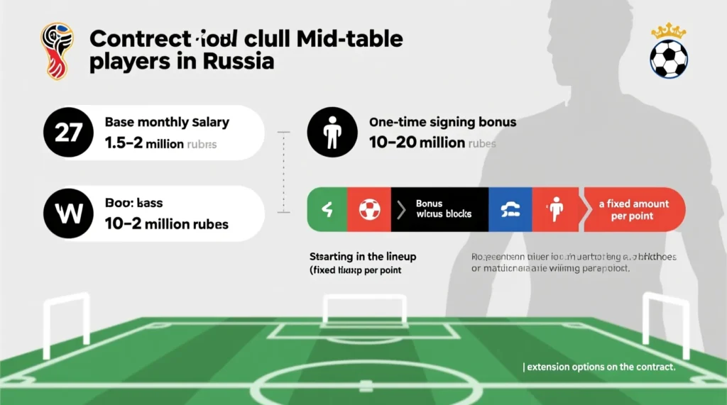 Статистический отчет по РФ: средняя зарплата футболиста в россии в текущем году. - иллюстрация