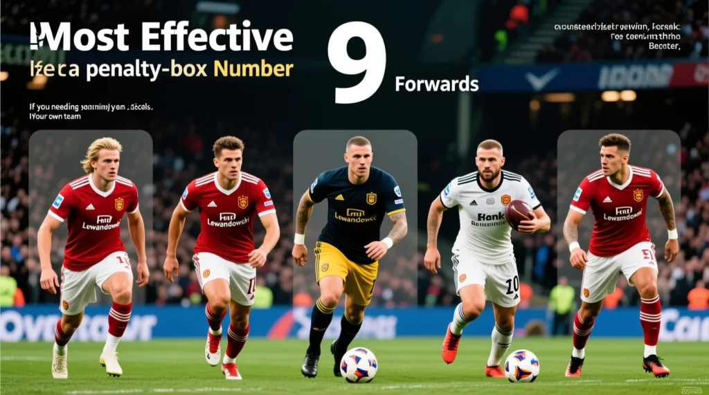 Рейтинг центрфорвардов: самые результативные футболисты под номером 9 в мире. - иллюстрация