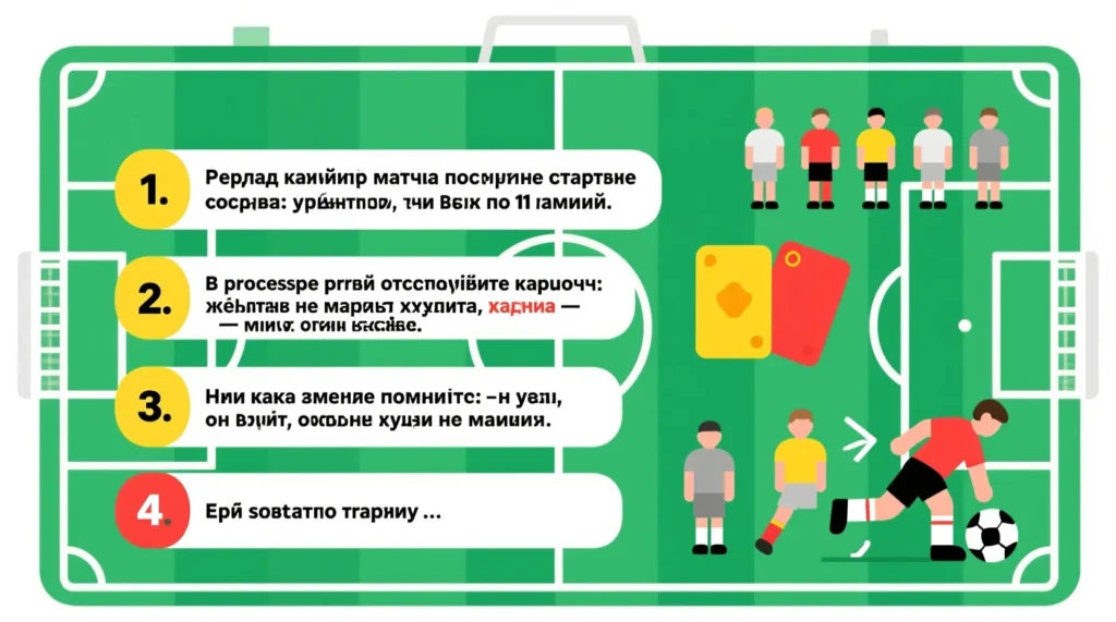 Информация для начинающих болельщиков: сколько игроков в футбольной команде на поле. - иллюстрация