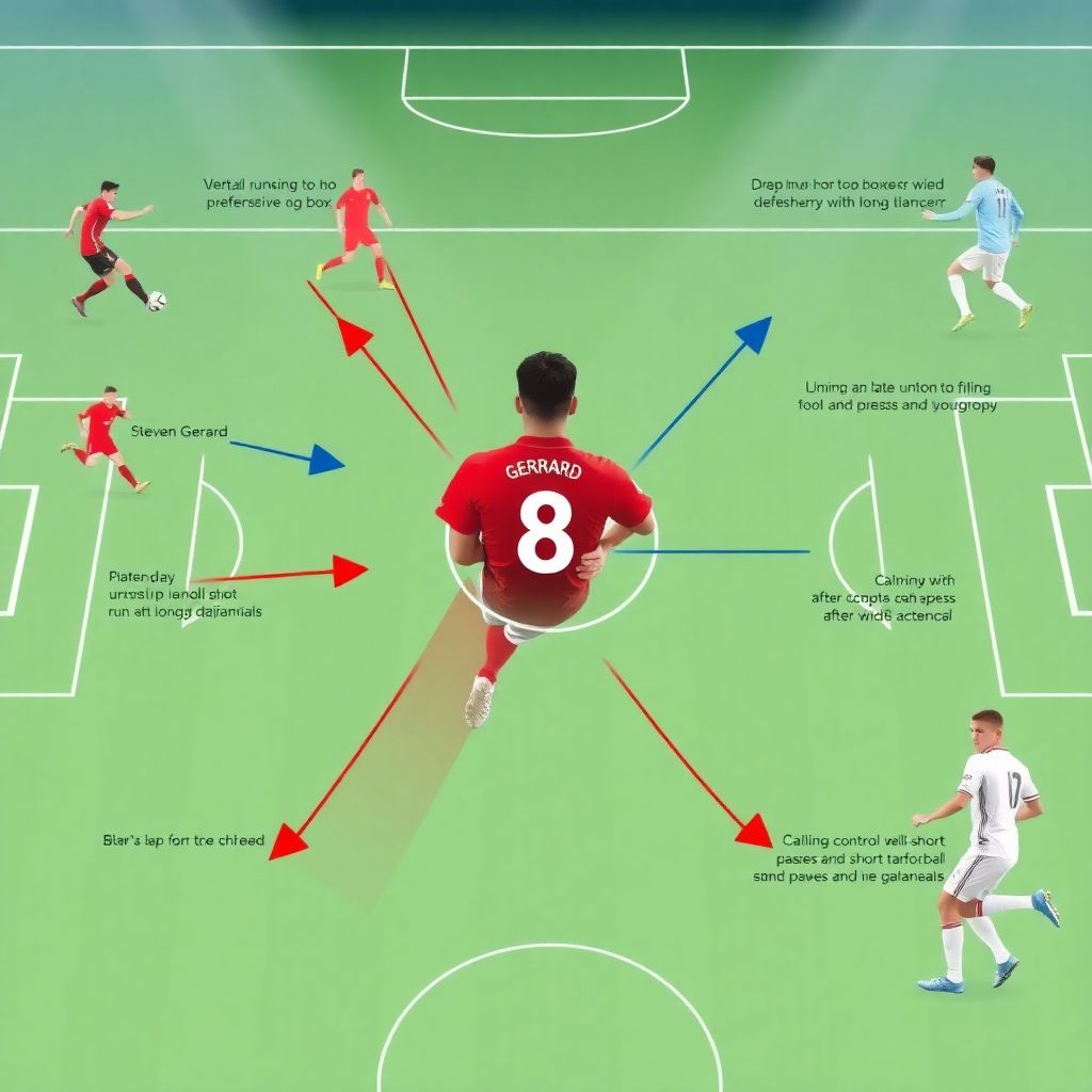 Центральные полузащитники лидеры, носившие 8 номер в футболе в своих клубах.