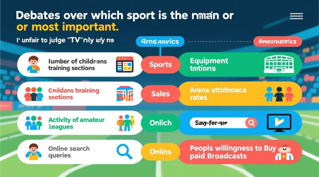 Сравнение популярности зимних видов спорта и какая самая сильная команда по хоккею в россии. - иллюстрация