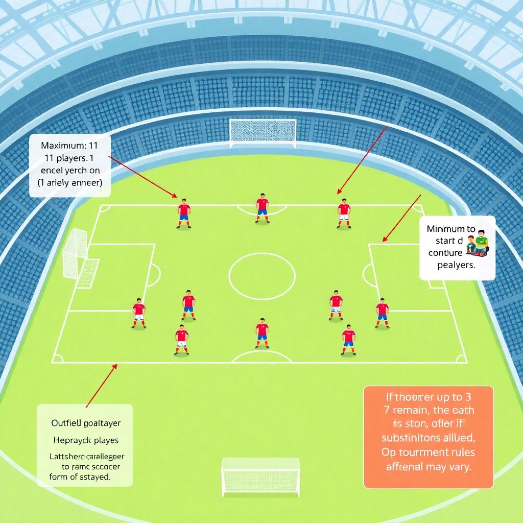 Базовые правила игры: официальная футбольная команда сколько человек на поле.