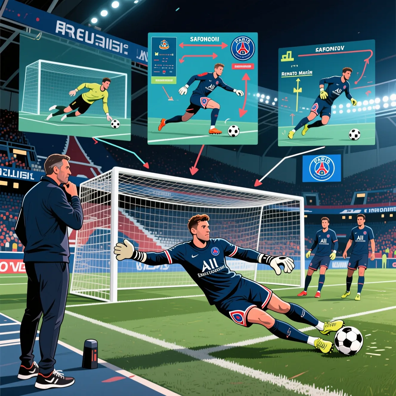 Энрике о вратарях ПСЖ: конкуренция за место в рамке и современный футбол