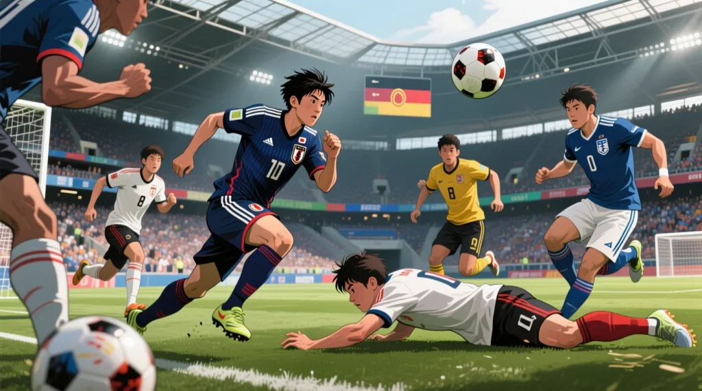 Восходящие звезды из Азии: самый результативный японский футболист в Европе сейчас. - иллюстрация