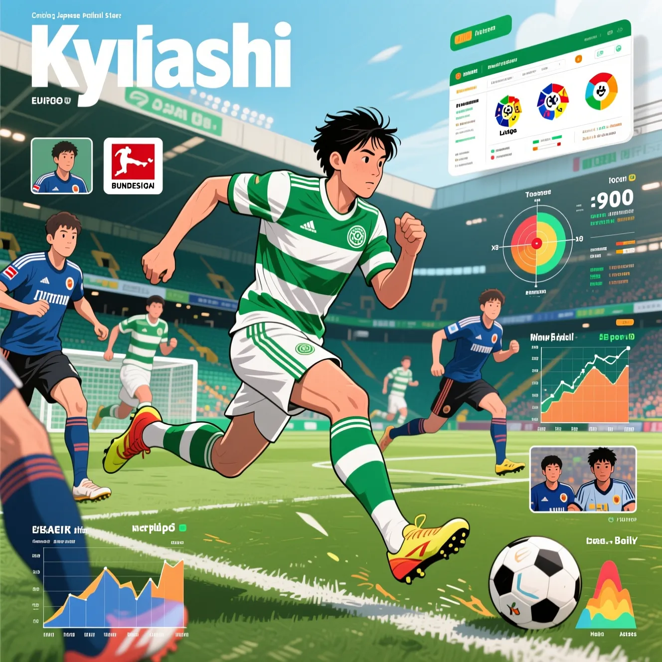 Восходящие звезды из Азии: самый результативный японский футболист в Европе сейчас.