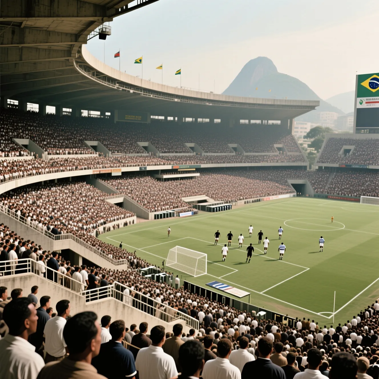 Мировой рекорд по числу зрителей: какой был самый посещаемый матч в истории футбола.